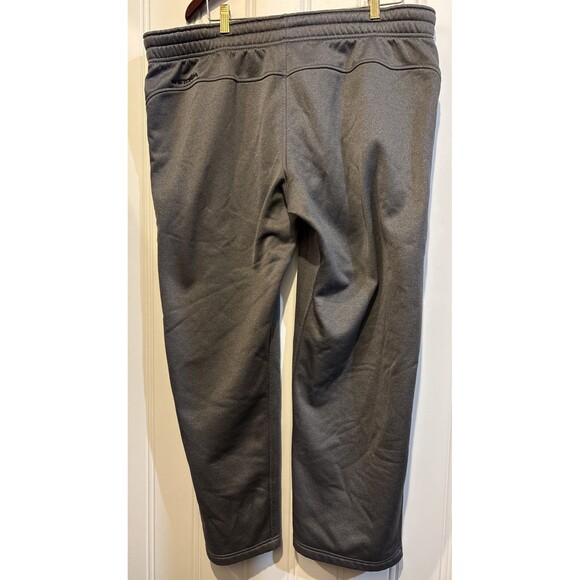 Under Armour Men's Rival Fleece Loose Fitting Sweatpants 3XL Charcoal Gray - Picture 10 of 15